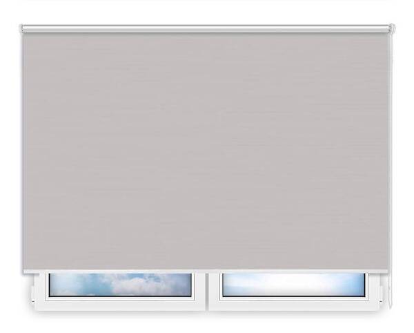 Стандартные рулонные шторы Лусто-светло-серый цена. Купить в «Мастерская Жалюзи»