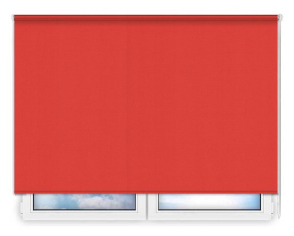 Стандартные рулонные шторы Карина-красный цена. Купить в «Мастерская Жалюзи»