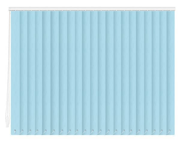 Тканевые вертикальные жалюзи Флора-голубой цена. Купить в «Мастерская Жалюзи»