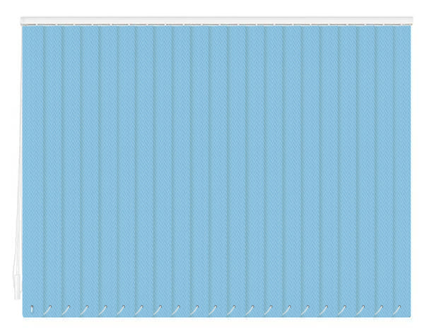 Тканевые вертикальные жалюзи Моран-голубой цена. Купить в «Мастерская Жалюзи»