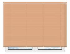 Алюминиевые горизонтальные жалюзи персиковые №189 цена. Купить в «Мастерская Жалюзи»