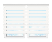 Рулонные шторы мини День Ночь Белладжо 1901 цена. Купить в «Мастерская Жалюзи»