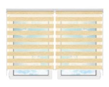 Рулонные шторы мини День Ночь Палермо-15 цена. Купить в «Мастерская Жалюзи»