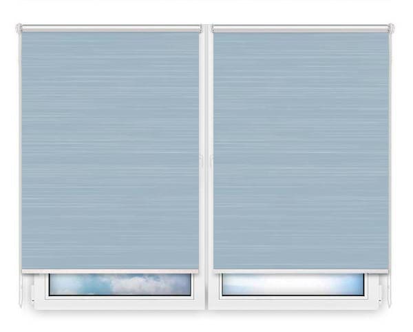 Рулонные шторы Мини Балтик-голубой цена. Купить в «Мастерская Жалюзи»