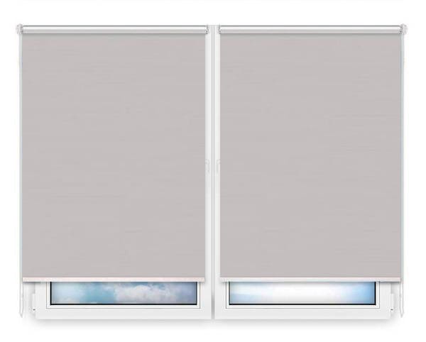 Рулонные шторы Мини Лусто-светло-серый цена. Купить в «Мастерская Жалюзи»