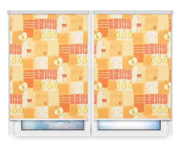 Рулонные шторы Мини Тонус-оранж цена. Купить в «Мастерская Жалюзи»