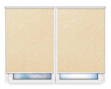 Рулонные шторы Мини Шелк-светло-бежевый цена. Купить в «Мастерская Жалюзи»