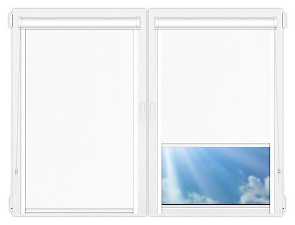 Кассетные рулонные шторы UNI Респект-БО-белый цена. Купить в «Мастерская Жалюзи»