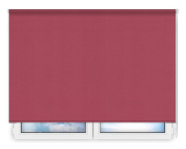 Стандартные рулонные шторы Карина-темно-розовый цена. Купить в «Мастерская Жалюзи»