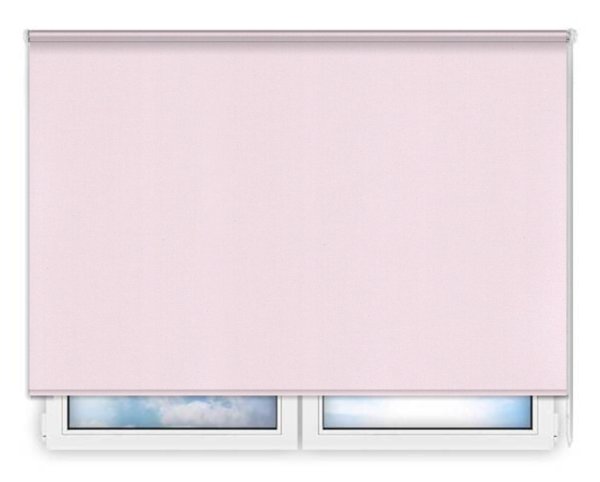 Стандартные рулонные шторы Металлик-розовый цена. Купить в «Мастерская Жалюзи»