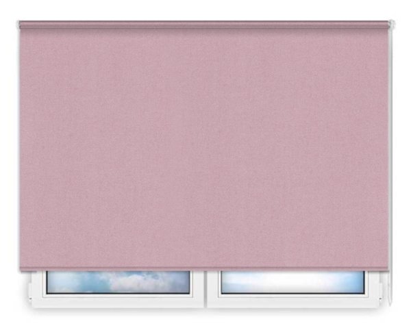 Стандартные рулонные шторы Металлик-темно-розовый цена. Купить в «Мастерская Жалюзи»