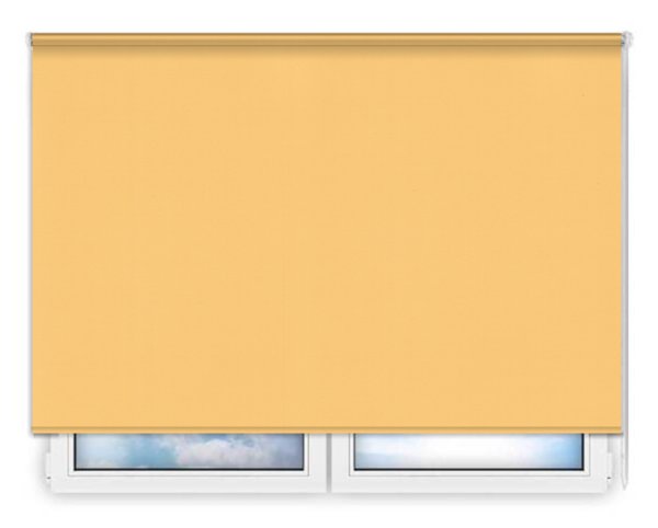 Стандартные рулонные шторы Респект-БО-песочный цена. Купить в «Мастерская Жалюзи»