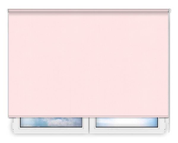 Стандартные рулонные шторы Респект-БО-розовый цена. Купить в «Мастерская Жалюзи»