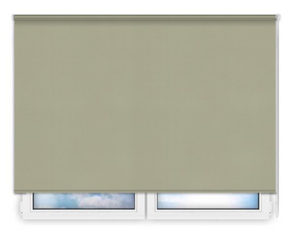 Стандартные рулонные шторы Респект-БО-темно-серый цена. Купить в «Мастерская Жалюзи»