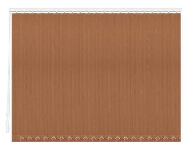 Тканевые вертикальные жалюзи Лайн-II-коричневый цена. Купить в «Мастерская Жалюзи»