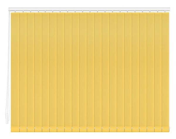 Тканевые вертикальные жалюзи Лайн-II-желтый цена. Купить в «Мастерская Жалюзи»