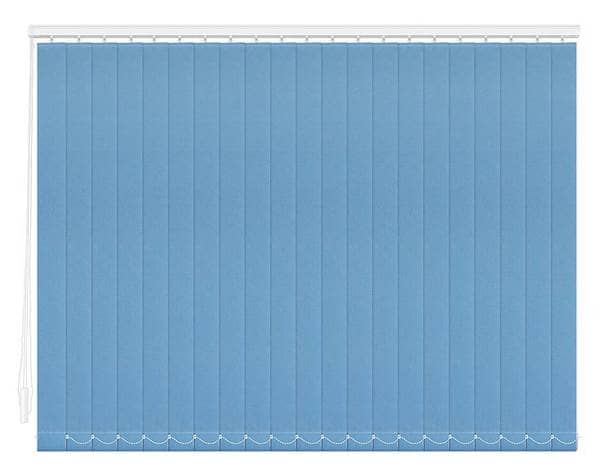 Тканевые вертикальные жалюзи Сиде-голубой цена. Купить в «Мастерская Жалюзи»