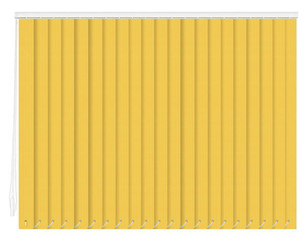 Тканевые вертикальные жалюзи Бруклин-жёлтый цена. Купить в «Мастерская Жалюзи»