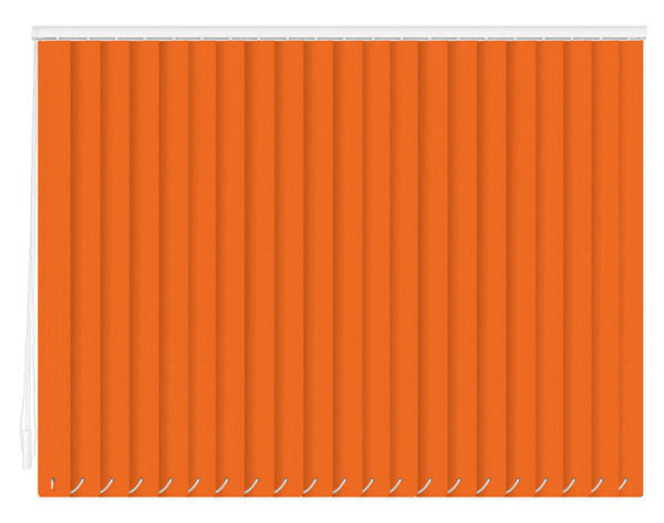 Тканевые вертикальные жалюзи Каир-оранжевый цена. Купить в «Мастерская Жалюзи»