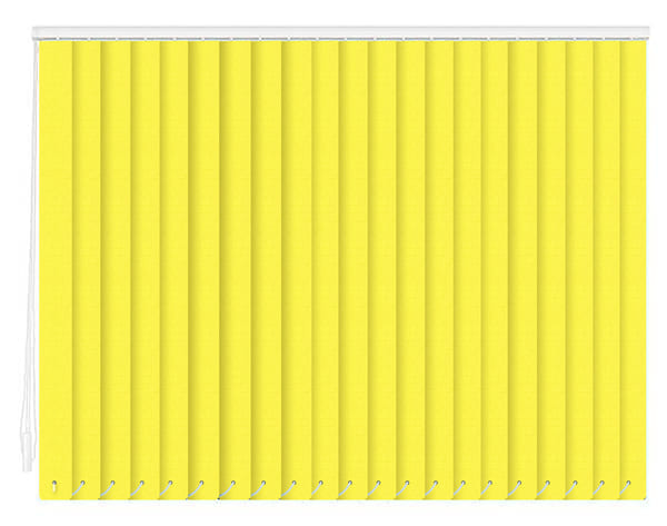 Тканевые вертикальные жалюзи Каир-светло-жёлтый цена. Купить в «Мастерская Жалюзи»