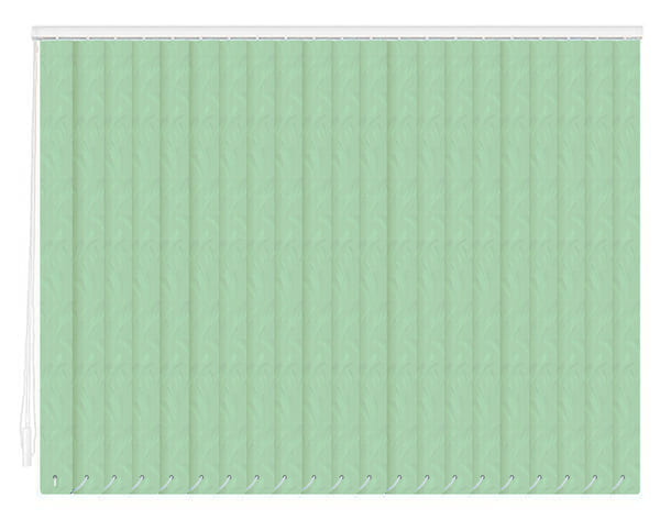 Тканевые вертикальные жалюзи Палома-зелёная цена. Купить в «Мастерская Жалюзи»