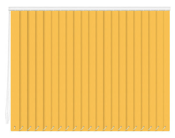 Тканевые вертикальные жалюзи Рейн-жёлтый цена. Купить в «Мастерская Жалюзи»