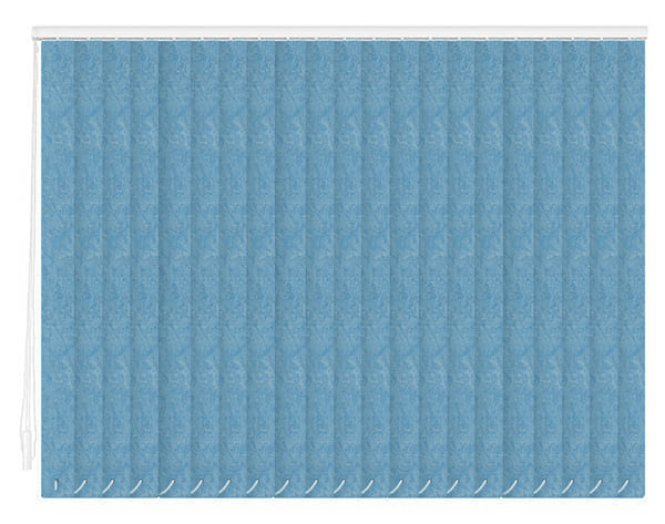 Тканевые вертикальные жалюзи Шёлк-голубой цена. Купить в «Мастерская Жалюзи»