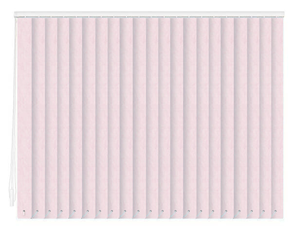 Тканевые вертикальные жалюзи Шёлк-розовый цена. Купить в «Мастерская Жалюзи»