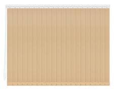 Тканевые вертикальные жалюзи Рейн-темно-бежевый цена. Купить в «Мастерская Жалюзи»