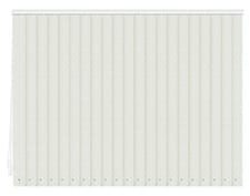 Тканевые вертикальные жалюзи Офелия-белый цена. Купить в «Мастерская Жалюзи»