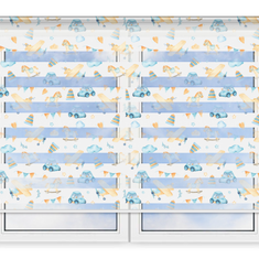 Стандартные рулонные шторы День Ночь Пати-027