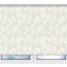 Стандартные рулонные шторы Ницца белый